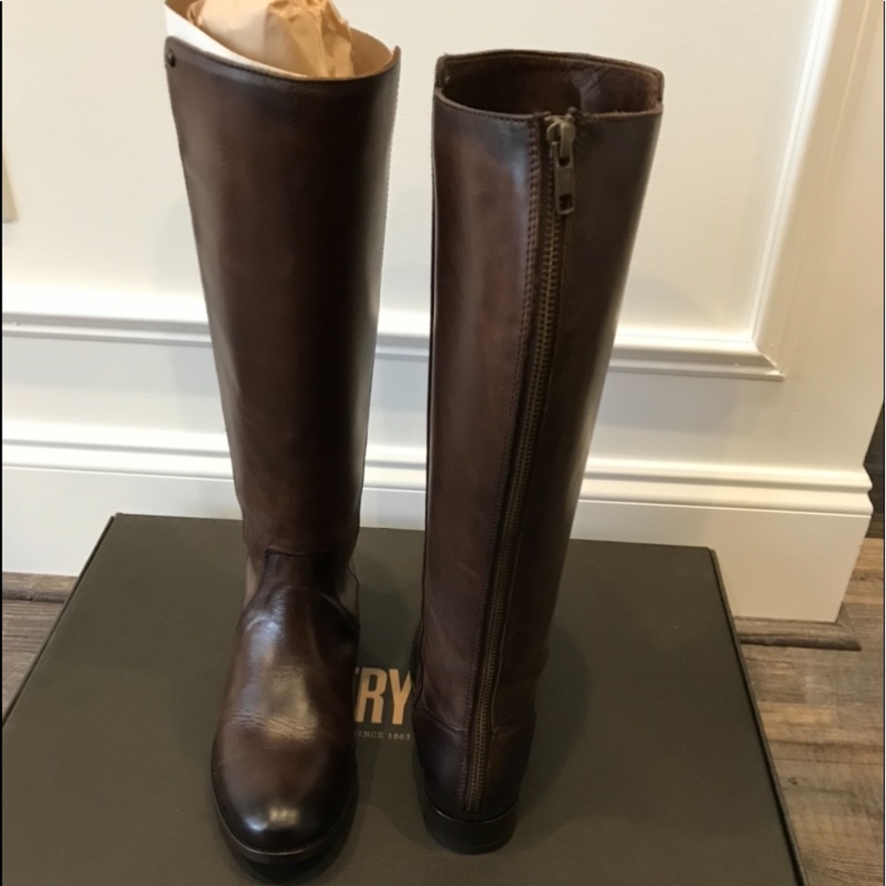 Frye Melissa Stud Back Zip Boots - New Boots!!!